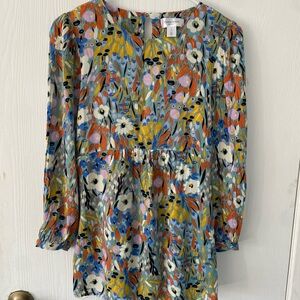 Motherhood Maternity Vibrant Floral Blouse